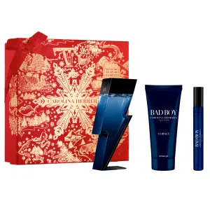 Bad Boy Cobalt by Carolina Herrera 100ml EDP 3 Piece Gift Set