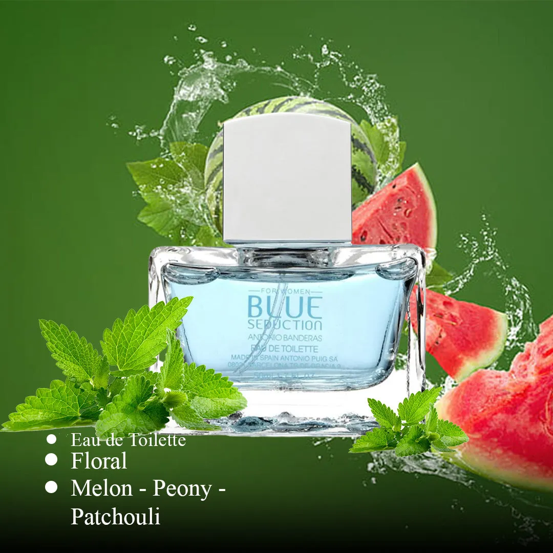 Blue Seduction For Women By Antonio Banderas Eau De Toilette Spray
