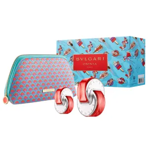 Bvlgari Omnia Coral by Bvlgari 65ml EDT 3 Piece Gift Set