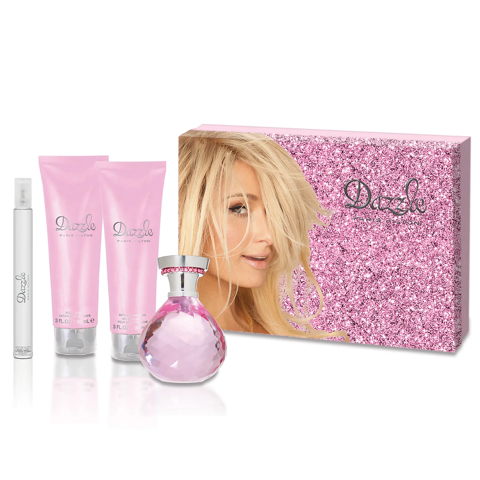 Dazzle by Paris Hilton 125ml EDP 4 Piece Gift Set