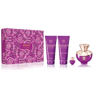 Dylan Purple Pour Femme by Versace 100ml EDP 4 Piece Gift Set