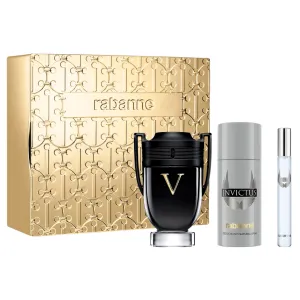 Invictus Victory by Paco Rabanne 100ml EDP 3 Piece Gift Set