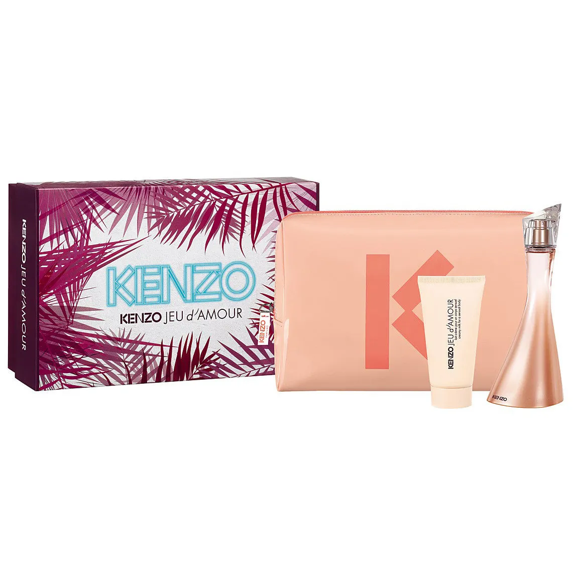 Jeu d'Amour by Kenzo 100ml EDP 3 Piece Gift Set
