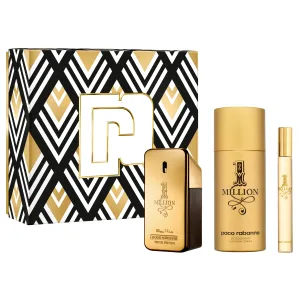 One Million by Paco Rabanne 50ml EDT 3 Piece Gift Set