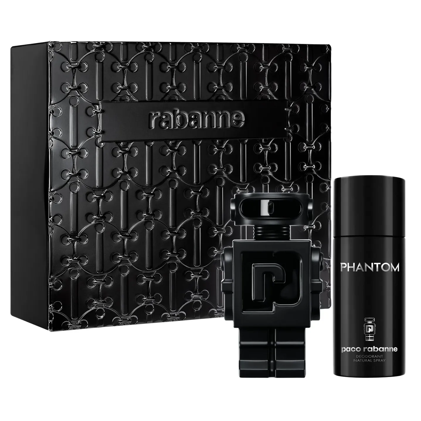 Phantom Parfum by Paco Rabanne 100ml Parfum 2pc Gift Set